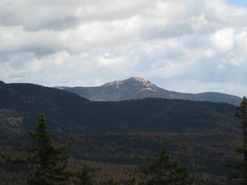 Hibbard-d (4).JPG - Close up of Mt. Chocorua. We could see people on the top.